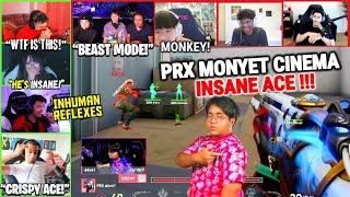 Valorant Streamers Reacts to PRX Monyet Insane Cinema ACE Against Sentinels in VCT Masters Madrid