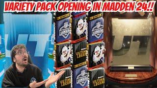 VARIETY PACK OPENING IN MADDEN 24 ULTIMATE LEGEND GENKI FORCE & COMBINE...