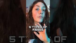 ASMR 5 TYPES OF KISSES #asmr #shorts