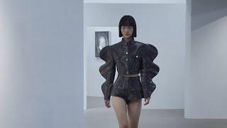 Futuristic styles by Annakiki for SS 22 Milan Fashion Week  FashionTV  FTV