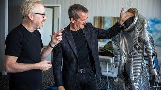 Adam Savage Incognito at Comic-Con 2015 with Astronaut Chris Hadfield