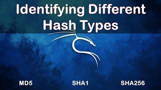 Identifying Different Hash Types in Kali Linux