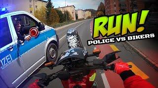 Police Chase Bikers - INSANE Cops VS Motorcycles  Best Compilations 2024