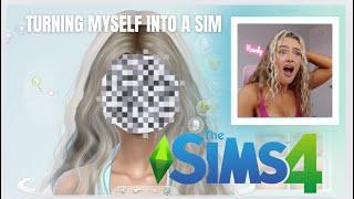 I tried to create myself in the sims 4 & FAILED  using CC MY FIRST GAMING VIDEO