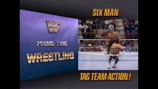 LOD & British Bulldog vs Power & Glory & Warlord   Prime Time Feb 4th 1991