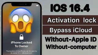 iOS 16.4.1a iCloud bypass activation lock  iOS 16.4.1 iPhone locked to owner how to unlock 