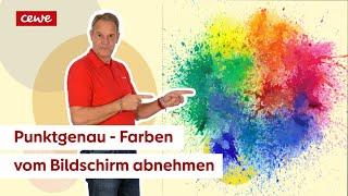 Farben vom Bildschirm abnehmen