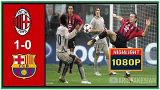 AC Milan v FC Barcelona 1-0 #UCL 200405 Mediaset Commentary - 1080P 60FPS