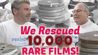 How we RESCUED a huge collection of RARE FILMS  