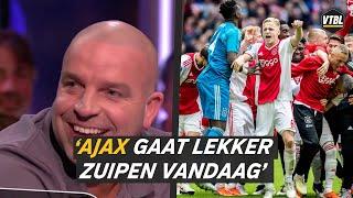 Andy over Ajax Ze gaan nu zuipen en woensdag speelt het tweede’