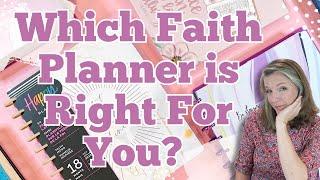 Which Faith Planner is Right For You?  Comparing Faith Planners