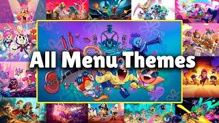 All Menu Themes in Brawl Stars 2017 — OCTOBER 2024  #SpongeBob X #BrawlStars