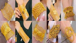 latest Dubai Gold Bangles Designs 2023 l Arabic Gold Bangles Collection For Women @horainshop