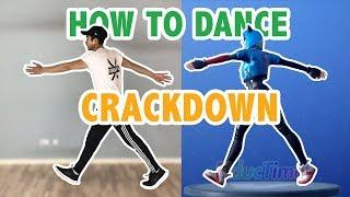 How To Do The Crackdown Dance In Real Life Fortnite Dance Tutorials #33  Learn How To Dance