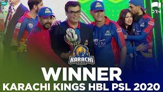 Winning Celebrations  Karachi Kings HBL PSL 2020 Winner  MB2E