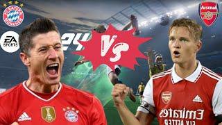 FC 24 - Arsenal vs. Bayern Munich - Champions League 2024 Quarter Finals 1st Leg Match  PS4™ 4K60