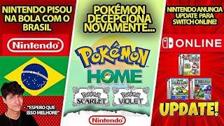 Nintendo pisou na bola com o Brasil  Pokémon Decepciona novamente  Nintendo anuncia SOnline Update