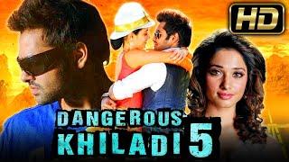 DANGEROUS KHILADI 5 HD - Telugu Hindi Dubbed Full Movie  Ram Pothineni Tamannaah Bhatia