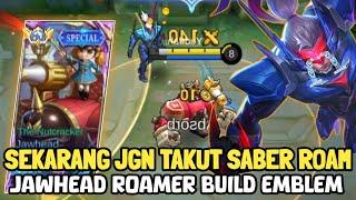 Cara Jawhead Roam Counter Saber Roam Build Damage - Jawhead Mobile Legends