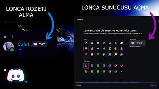 DİSCORD • LONCA ETİKETİ NASIL ALINIR & LONCA SUNUCUSU AÇMA 