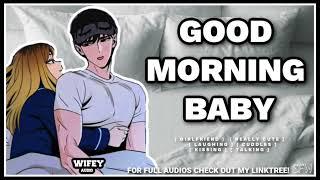VERY CUTE  Waking Up With Your Goofy Girlfriend... F4A Comfort Girlfriend ASMR
