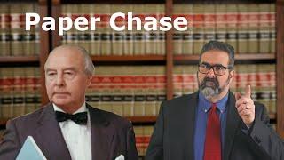 Paper Chase vs Law Professor