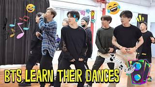 Lets See How BTS Learn Their Dances