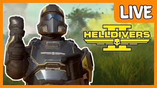 Live - Grinding Helldive difficulty to flex on BubbaXD  Helldivers 2