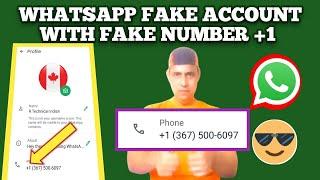 WhatsApp ka fake account kaise banate hain  how to create fake whatsapp with fake number