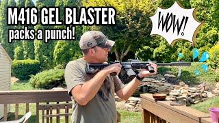 M416 GEL BLASTER REVIEW - THIS THING PACKS A PUNCH