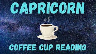 Capricorn KARMA IS A MIRROR Coffee Cup Reading
