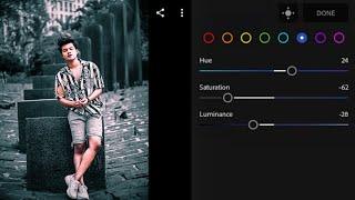 Black And Blue Tone Photo Editing Lightroom Tutorial  Lightroom Photo Editing Tutorial  Lr Presets