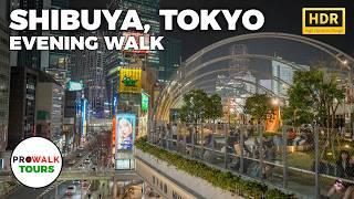 Shibuya Night Walk Tokyos Neon Wonderland  4K 60fps HDR with Captions