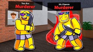 3% CHANCE MURDERER Back to Back In Murder Mystery