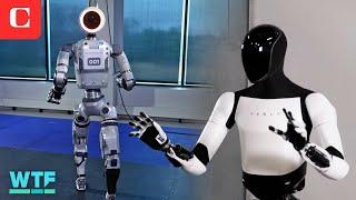 Atlas vs. Optimus Boston Dynamics & Teslas Humanoid Robots