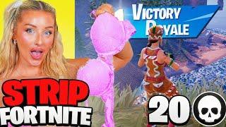 1 KILL = REMOVE 1 CLOTHING PIECE ON FORTNITE  Charlotte Parkes ft. @Hana