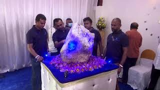Sri Lanka unveils worlds largest corundum sapphire