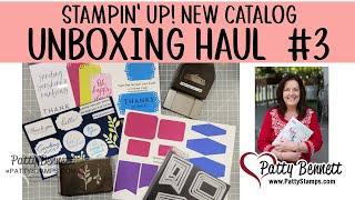 Part 3 Pattys Stampin Up new catalog unboxing tips cards & ideas