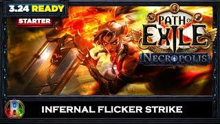 PoE 3.24 INFERNAL FLICKER ASCENDANT - BUILD REVIEW - PATH OF EXILE NECROPOLIS - POE BUILDS