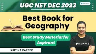 UGC NET 2023  Best Book for Geography Best Study Material for Aspirant  Kritika Pareek