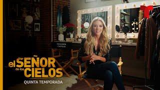 Fernanda Castillo revela qué la hace semejante a Mónica  Temporada 5  El Señor de los Cielos