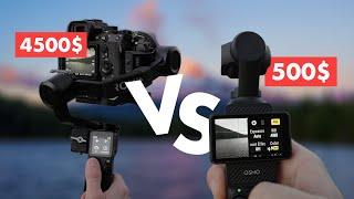 DJI Pocket 3 vs Sony A7 IV  Can you spot the 4000$ difference?