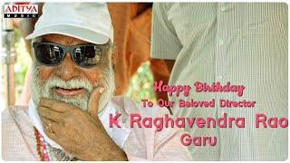 Happy Birthday To Our Beloved Director K Raghavendra Rao  Wanted PanduGod #HBDKRaghavendra Rao