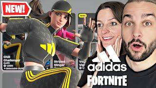 ADIDAS FORTNITE  NOUVEAUX SKINS INCROYABLES 