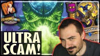 THE GOD-TIER SCAM BUILD - Hearthstone Battlegrounds