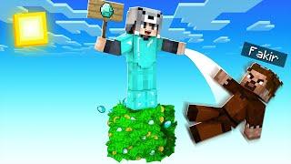 TEK ZENGİN BLOKTA HAYATTA KALMAK - Minecraft