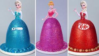 Cutest Princess Cakes Ever  Awesome Birthday Cake Ideas  Tsunami Cake  Satisfying Cake #6