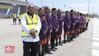 Highlights - Port Moresby Farewell Ceremony 9 September 2024 Pope Francis