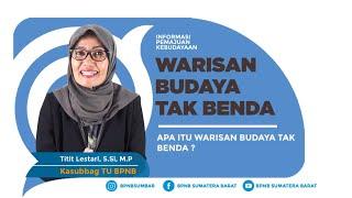 APA ITU WARISAN BUDAYA TAKBENDA? WBTb - Titit Lestari