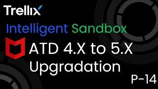 Upgrade your ATD 4.x to 5.x Trellix Intelligent Sandbox  ATD upgrade  #trellix #sandbox